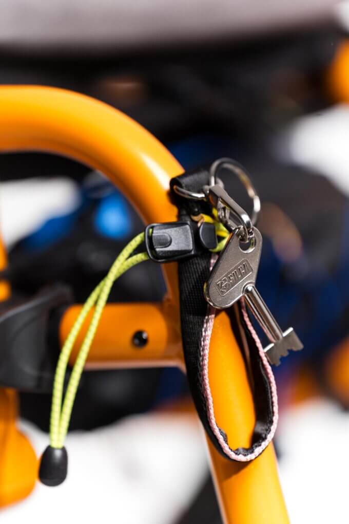 Lanière C.Pouki portée