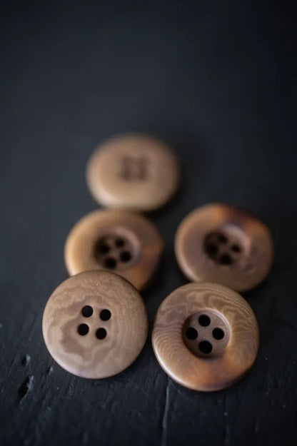 Boutons Corozo Dusty Tan