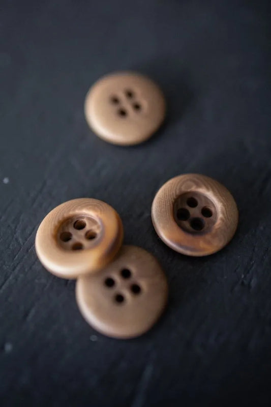Boutons Corozo Dusty Tan