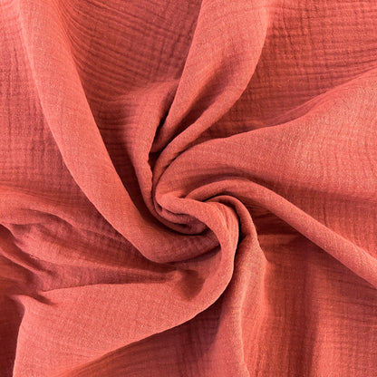 Double-gaze 'groseille' | 10 cm