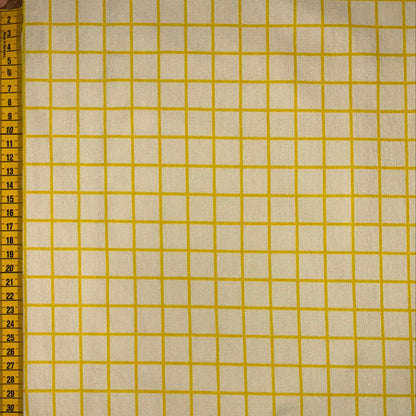 -30% ! Summersweat / french terry "grids" écru | 10 cm