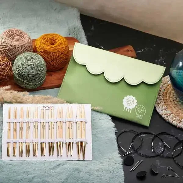 Set d'aiguilles circulaires interchangeables « Deluxe » | KnitPro