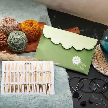 Set d'aiguilles circulaires interchangeables « Deluxe » | KnitPro