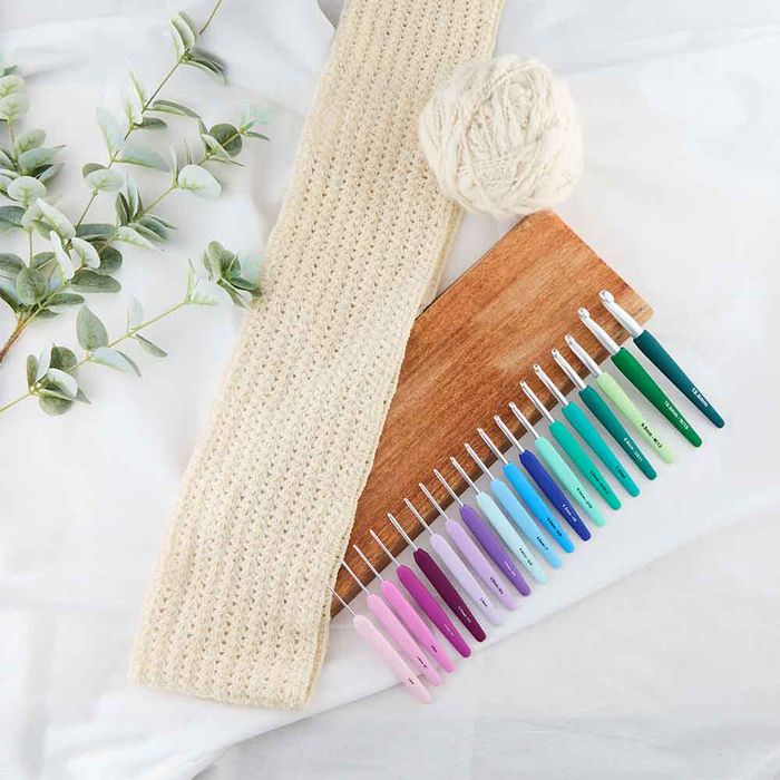 Crochets KnitPro Waves 2.0, tailles et couleurs