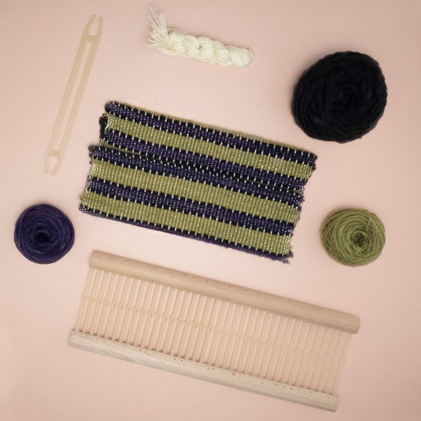 Kit de tissage (débutant) - Tissage à la ceinture Pénélope de Pauline Dornat
