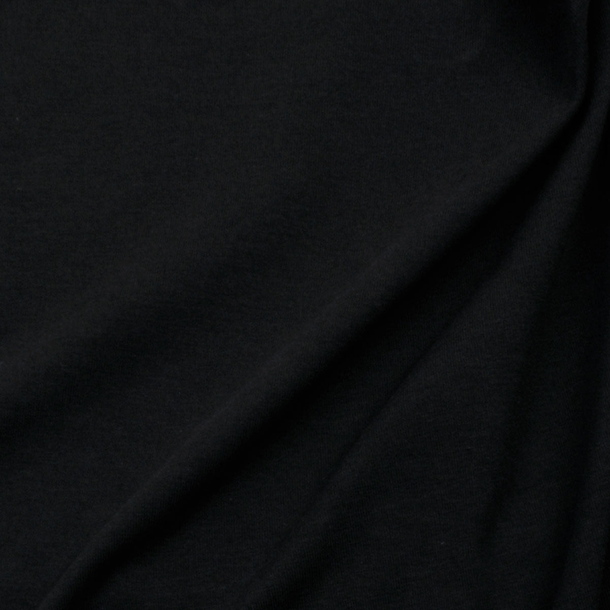 Jersey uni coton bio noir, Atelier-53