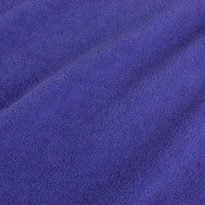Micro-éponge / polaire double face 'purple' | 10 cm