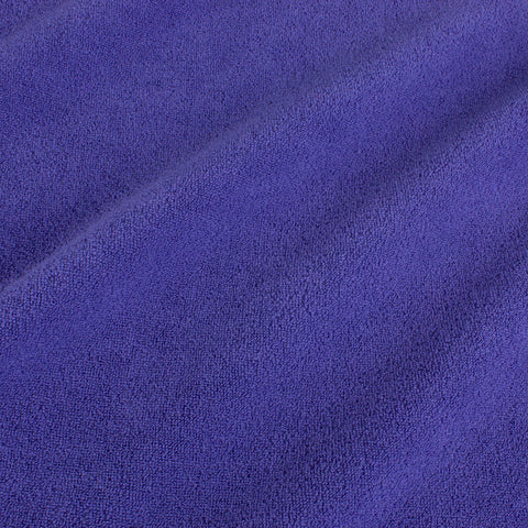 Micro-éponge / polaire double face 'purple' | 10 cm