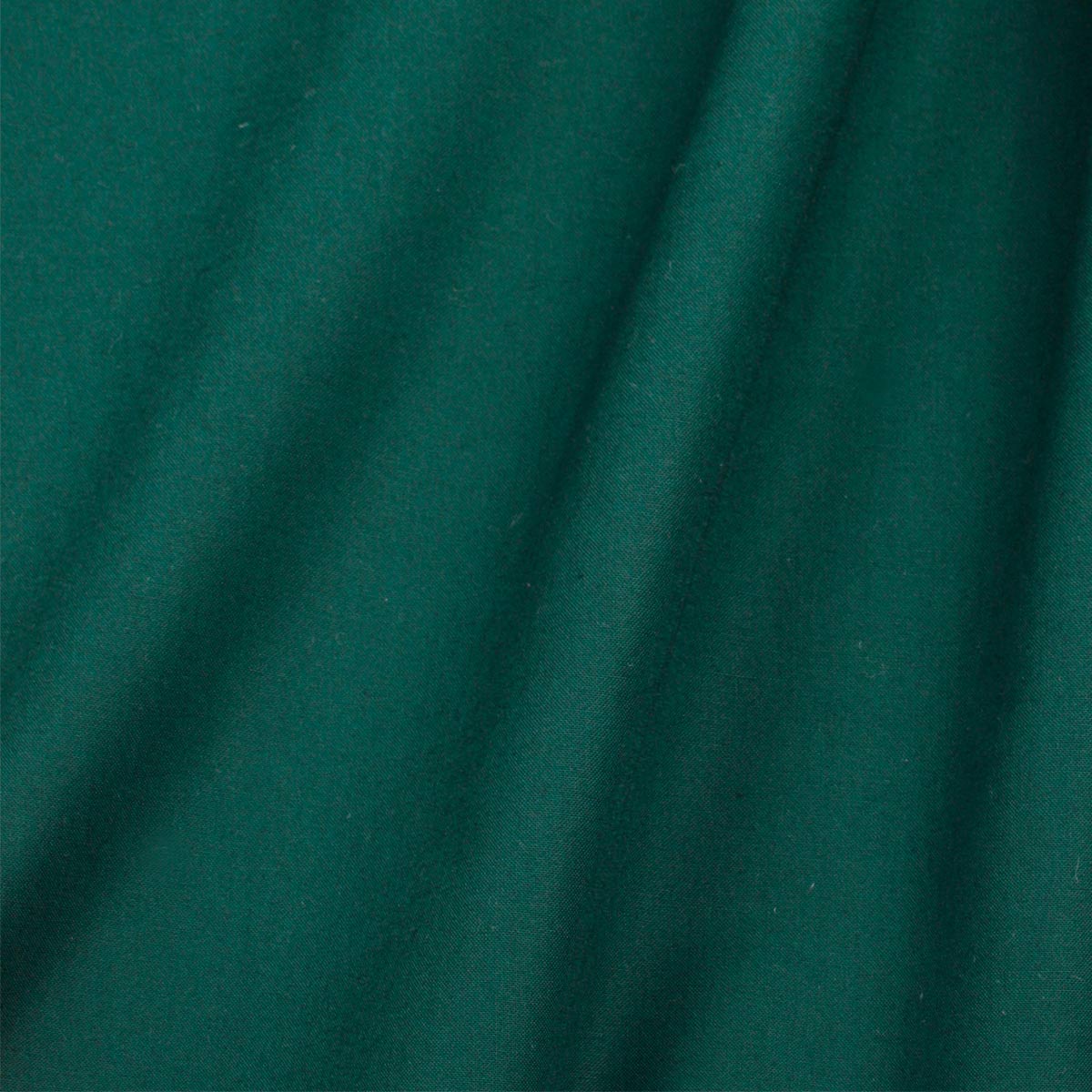 Popeline unie vert foncé | 10 cm