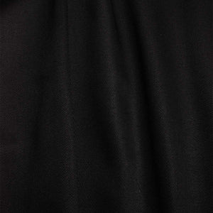 Gabardine noire | 10 cm
