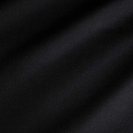 Toile imperméable en coton bio, noir