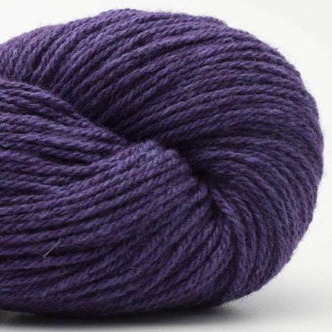 Mélange laine & coton, violet foncé - Bio Balance | 50 gr