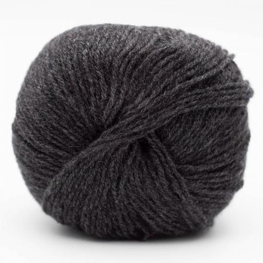 Eco cashmere fingering, anthracite - Kremke | 25 gr