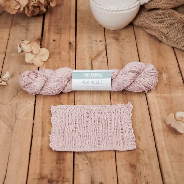 Chanvre, "rose vintage" - Pernelle | 100 gr
