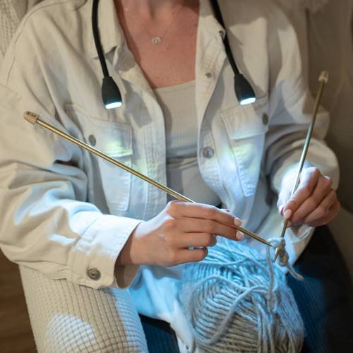 Lampe mains-libres tour du cou - Dual Light