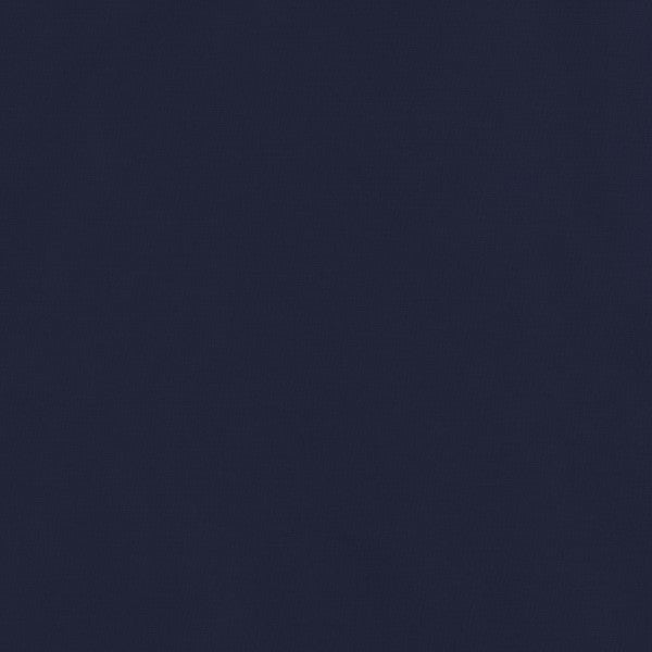 Popeline unie bleu foncé | 10 cm