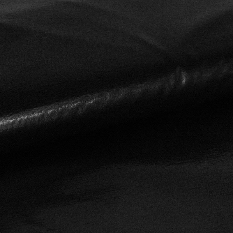 Tissu PUL coton bio noir enduit imperméable, Atelier-53