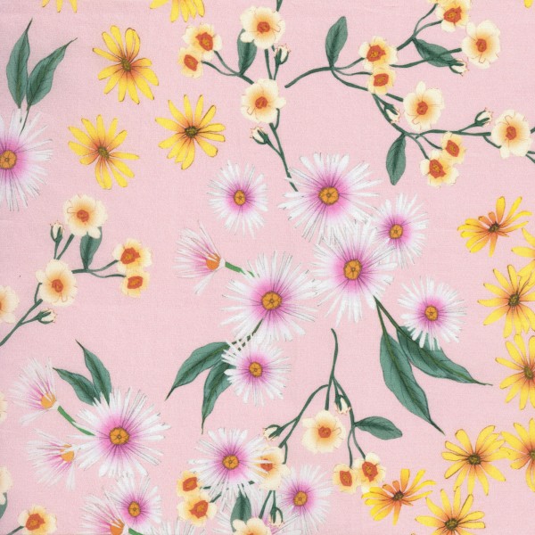 Voile coton bio imprimé Rita, Atelier-53