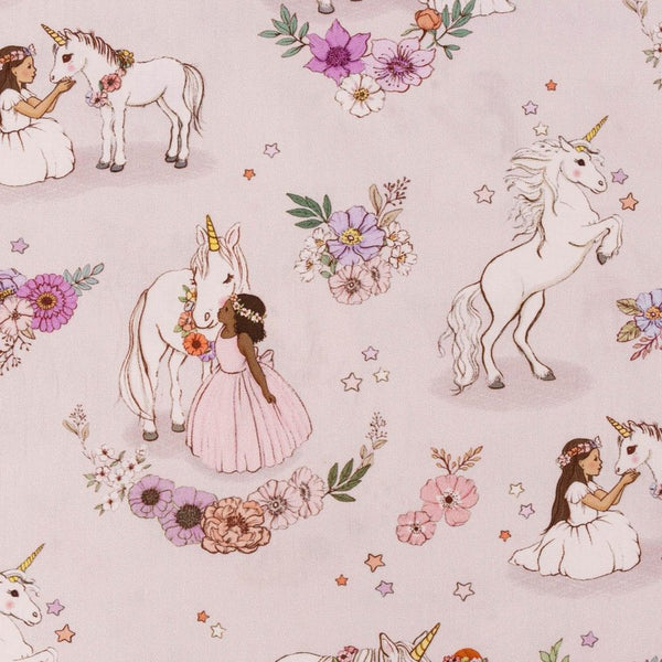 Popeline "Unicorn Pink" | 10 cm