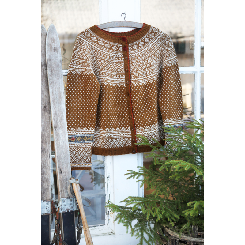 Tricot jacquard - 17 modèles dont 12 cardigans et leurs déclinaisons