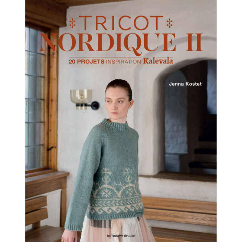 Couverture du livre Tricot nordique II, 20 projets inspiration Kalevala de Jenna Kostet