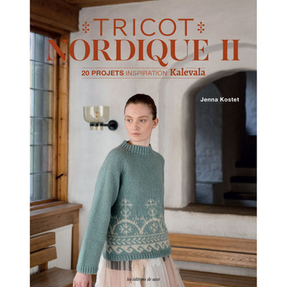 Couverture du livre Tricot nordique II, 20 projets inspiration Kalevala de Jenna Kostet