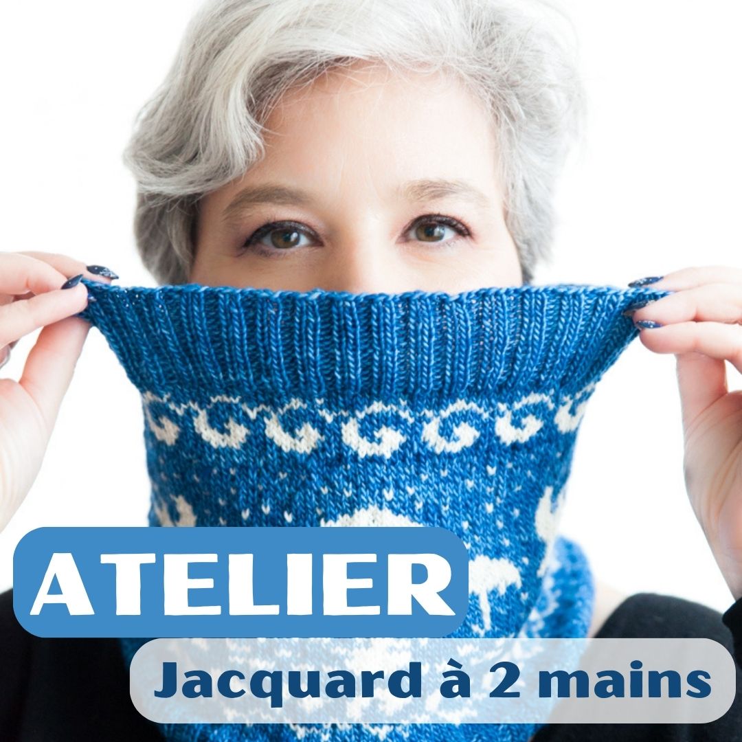 Samedi 12 septembre | Jacquard à fils tirés (stranded colorwork) avec ChristalLK