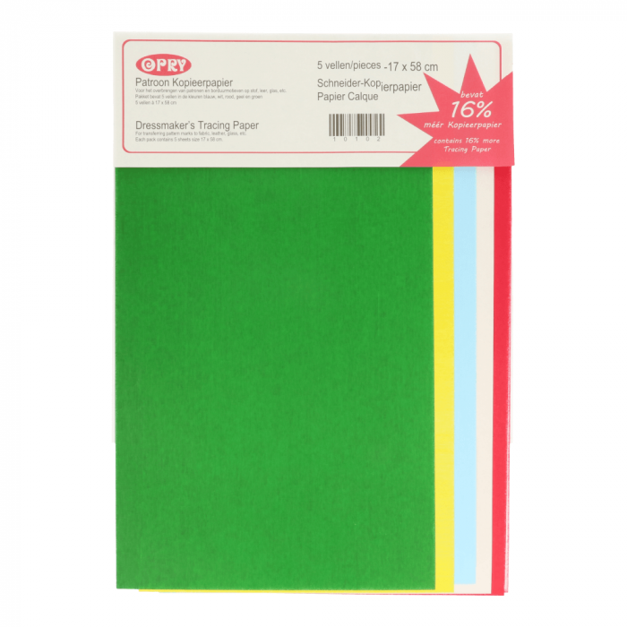 Papier carbone "dress maker's tracing paper" - Opry