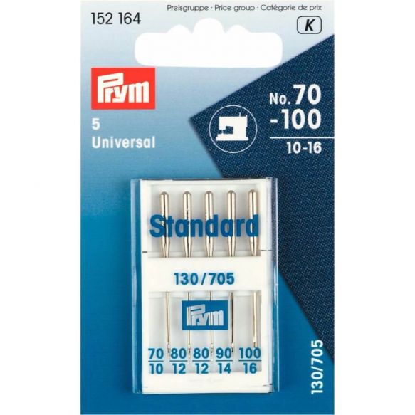 Aiguilles standards pour machine à coudre, Prym