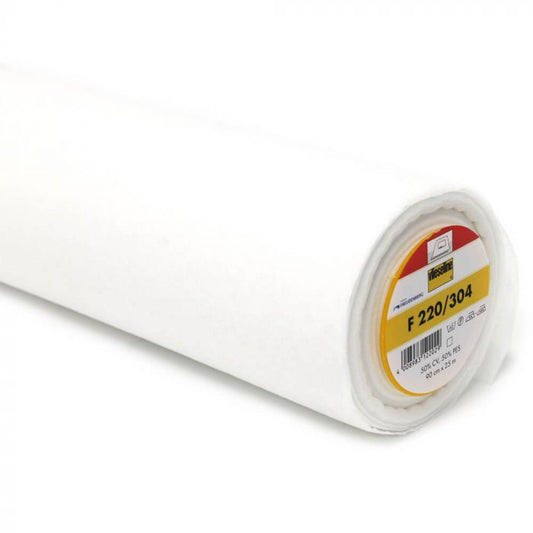 Entoilage/Vlieseline, F220, blanc | 10 cm