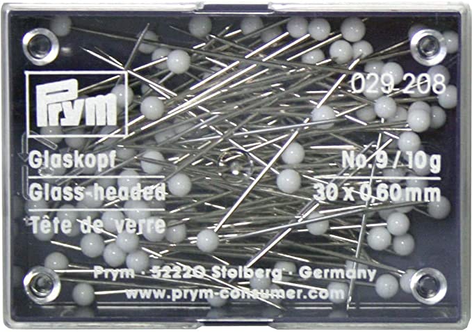 Boite d'épingles à boule 10 g (30 x 0,60 mm), Prym