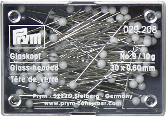 Boite d'épingles à boule 10 g (30 x 0,60 mm), Prym