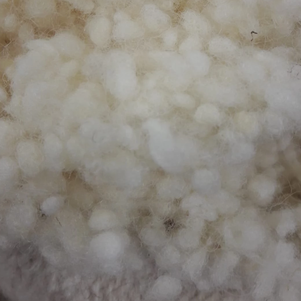 Flocons de rembourrage - 100% laine locale | 100 gr