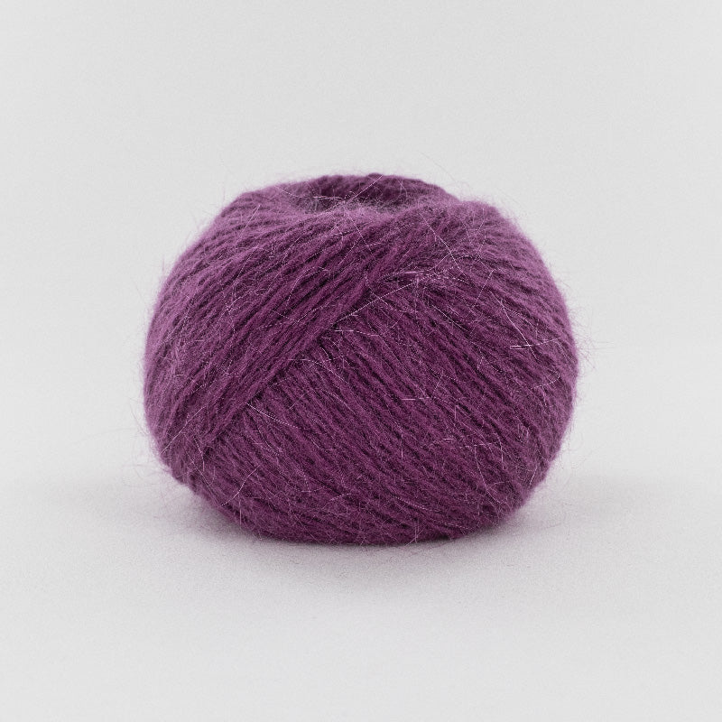 Coeur d'angora, violet - Fonty | 25 gr
