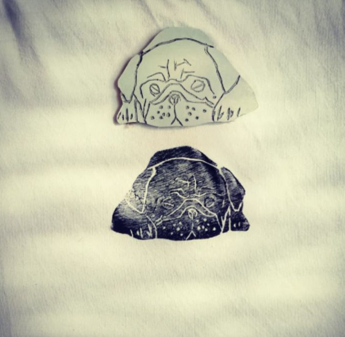 Mardi 3 octobre | Linogravure & impression textile (acompte)