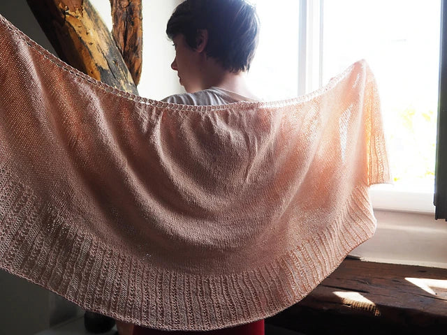 Kit de tricot (confirmé) - Châle champêtre
