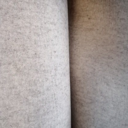 Laine, feutre / feutrine, beige (grande largeur) | 10 cm