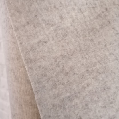 Laine, feutre / feutrine, beige (grande largeur) | 10 cm