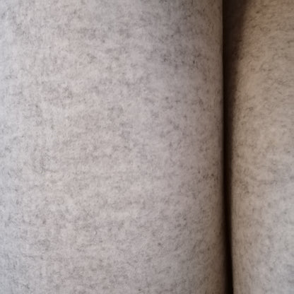 Laine, feutre / feutrine, beige (grande largeur) | 10 cm