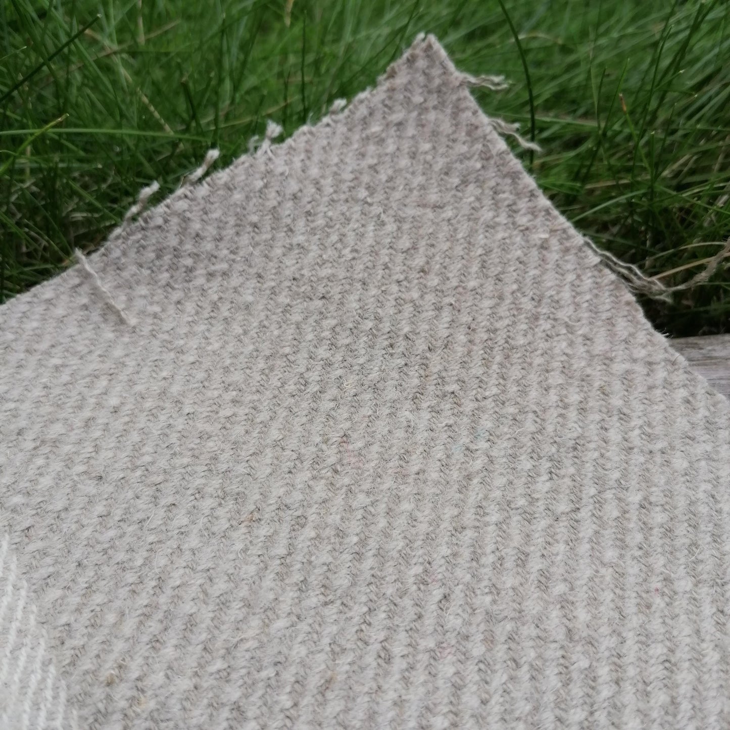 Chanvre/laine/lin "Sergé" | 10 cm