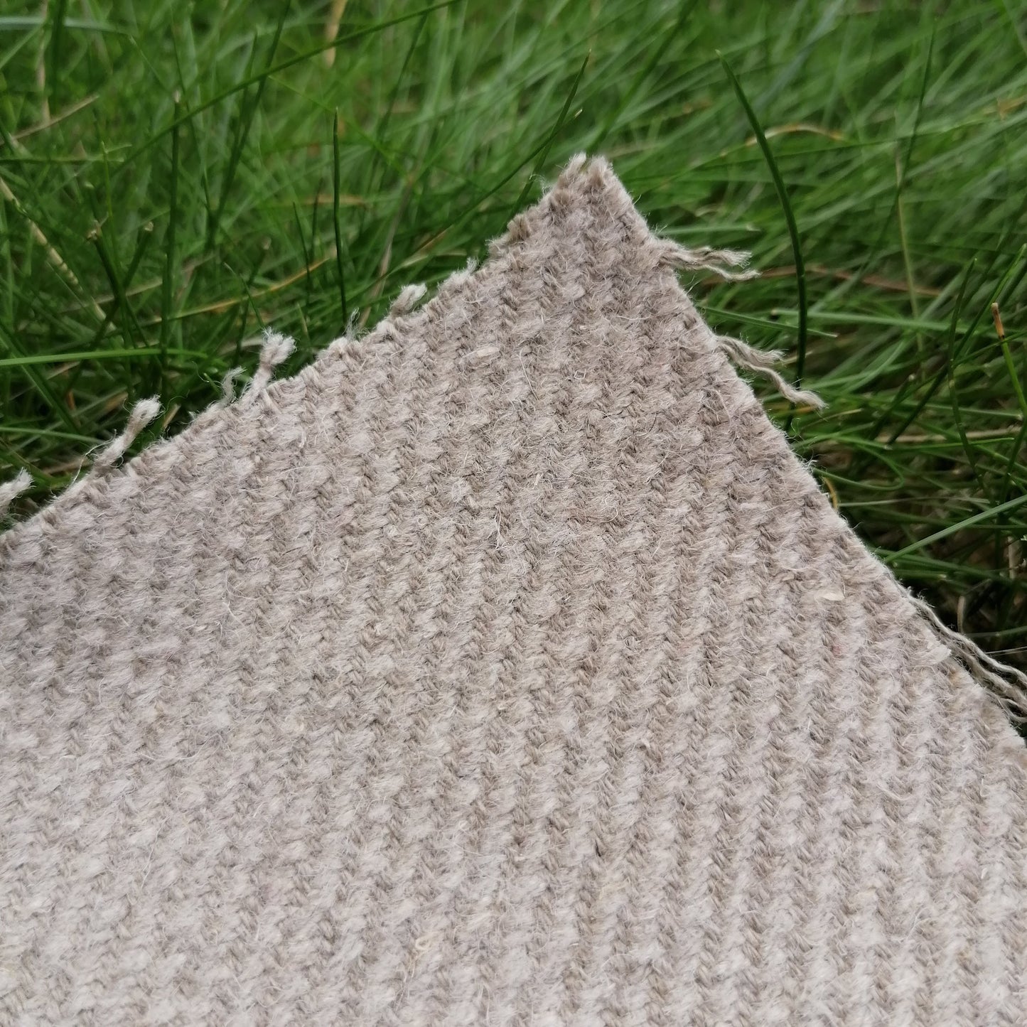Tissu chanvre, laine et lin belges sergé, Atelier-53