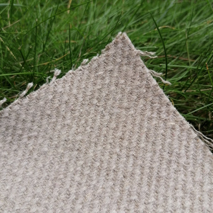 Tissu chanvre, laine et lin belges sergé, Atelier-53
