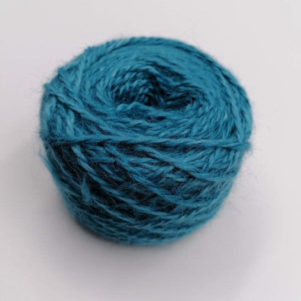 Mérinos-mohair, bleu 'canard clair' - C. Frisque | 100 gr