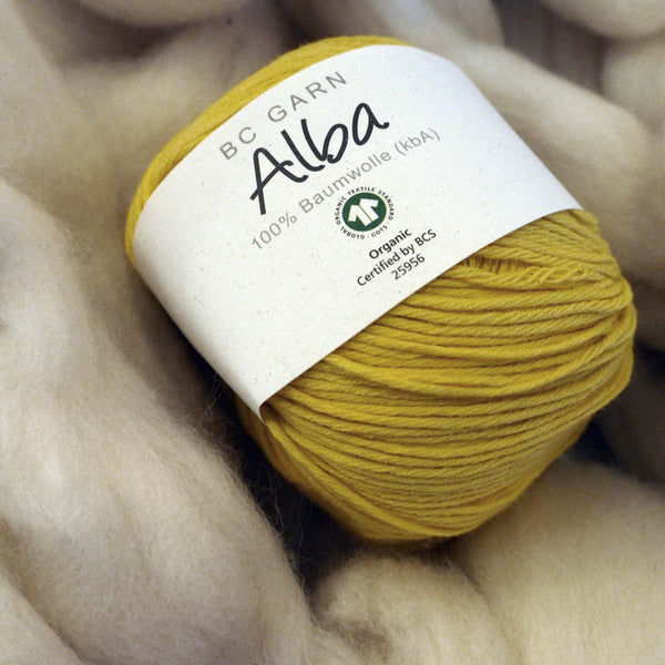 Coton jaune canari - Alba | 50 gr