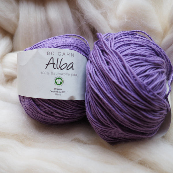 Coton lavande - Alba | 50 gr