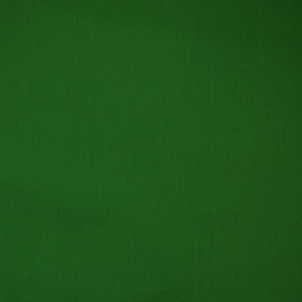 Popeline unie, vert moyen | 10 cm