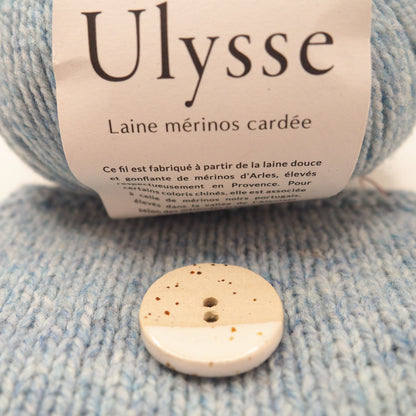 Bouton en céramique - 2.7 cm