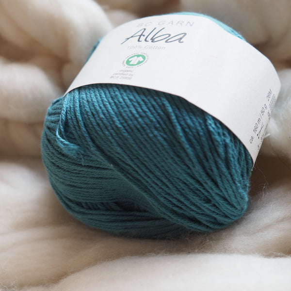 Coton bleu/gris - Alba | 50 gr