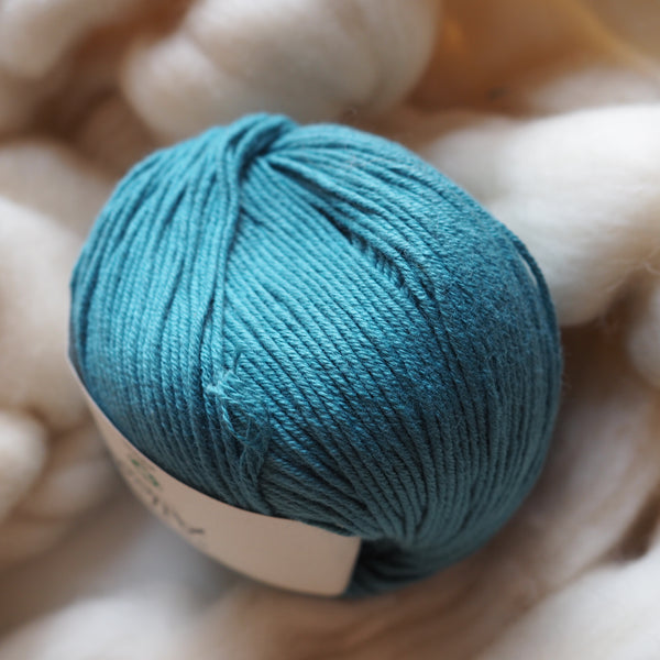 Coton bleu/gris - Alba | 50 gr