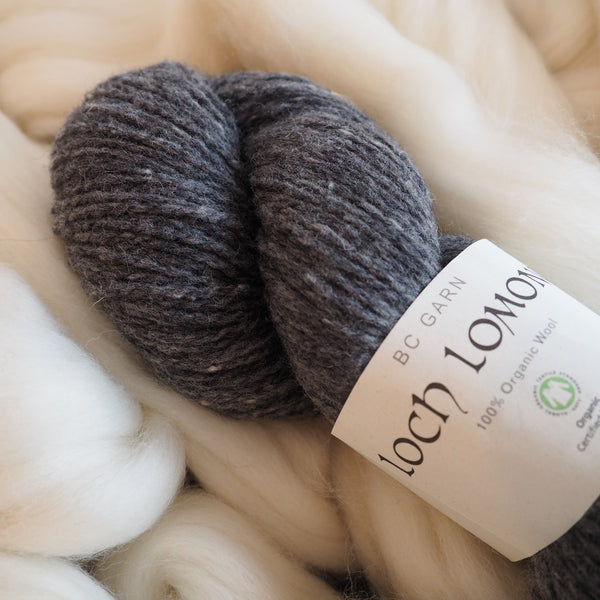 Laine, gris chiné - Loch Lomond bio | 50 gr